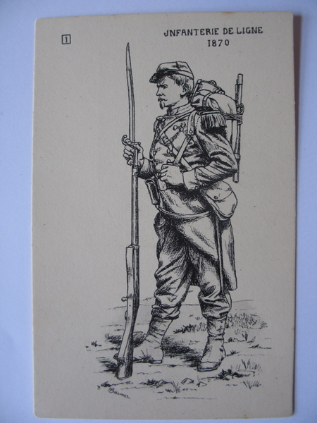 INFANTERIE DE LIGNE 1870