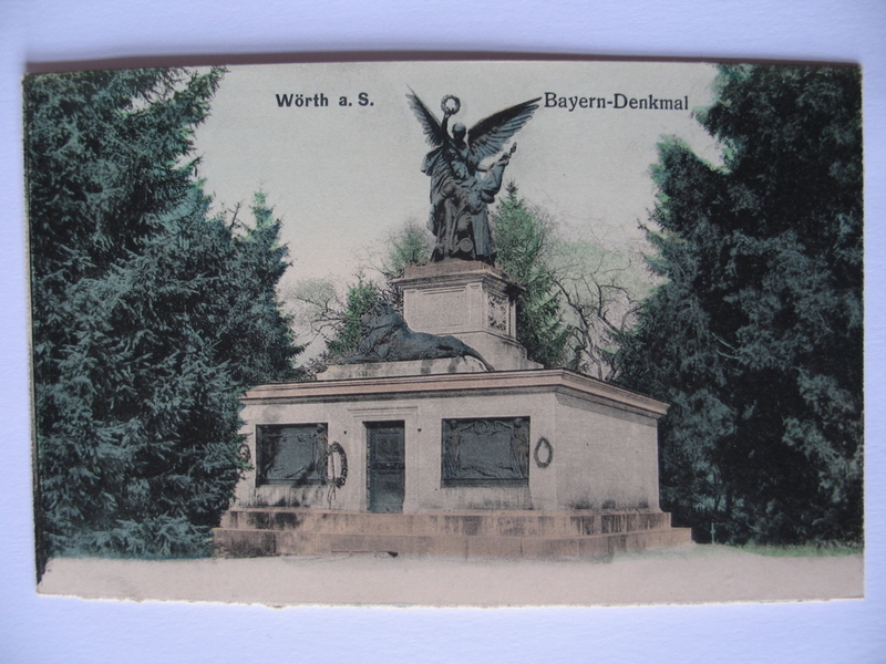 Wörth a. S. Bayern-Denkmal (titre inscrit)