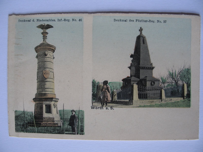 Denkmal d. Niederschles. Inf.-Reg. No. 46/Denkmal des Füsilier-Reg. No. 37 (titre inscrit)