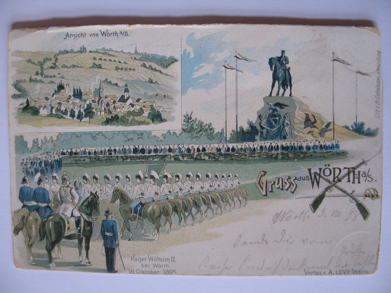 Gruss aus WÖRTH a/S. (titre inscrit)