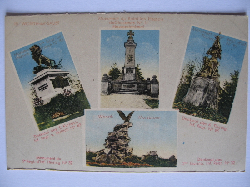 Monuments commémoratifs de la bataille du 6 août 1870 (titre factice)