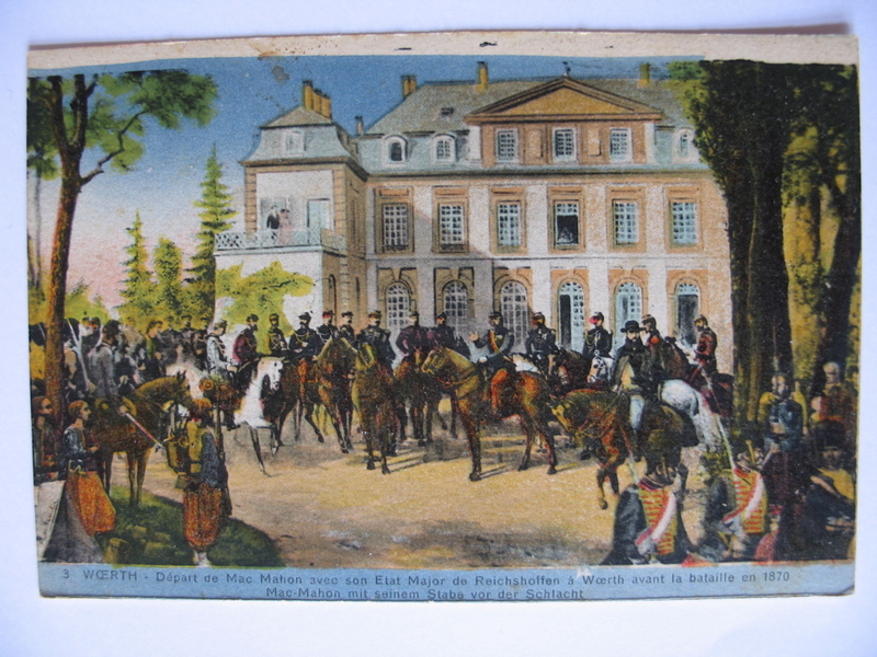 Départ de Mac-Mahon avec son Etat-Major [...] 1870 (titre inscrit)