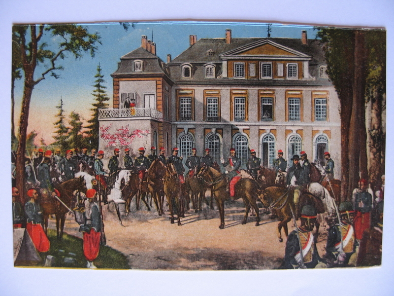 Départ de Mac-Mahon avec son Etat-Major [...] 1870 (titre inscrit)