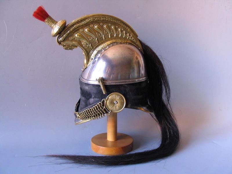 Casque à cimier de Cuirassiers, modèle 1845