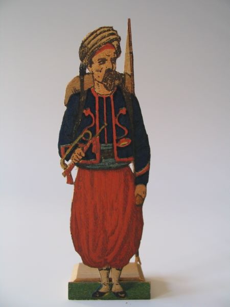 Zouave, 3ème régiment, musicien (planche n°2) (titre factice)