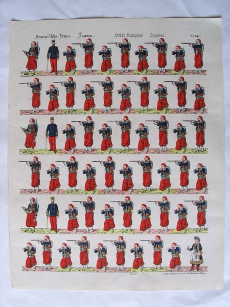 Armée française Zouaves.