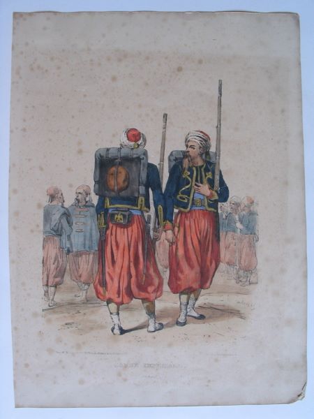 GARDE IMPERIALE. ZOUAVES
