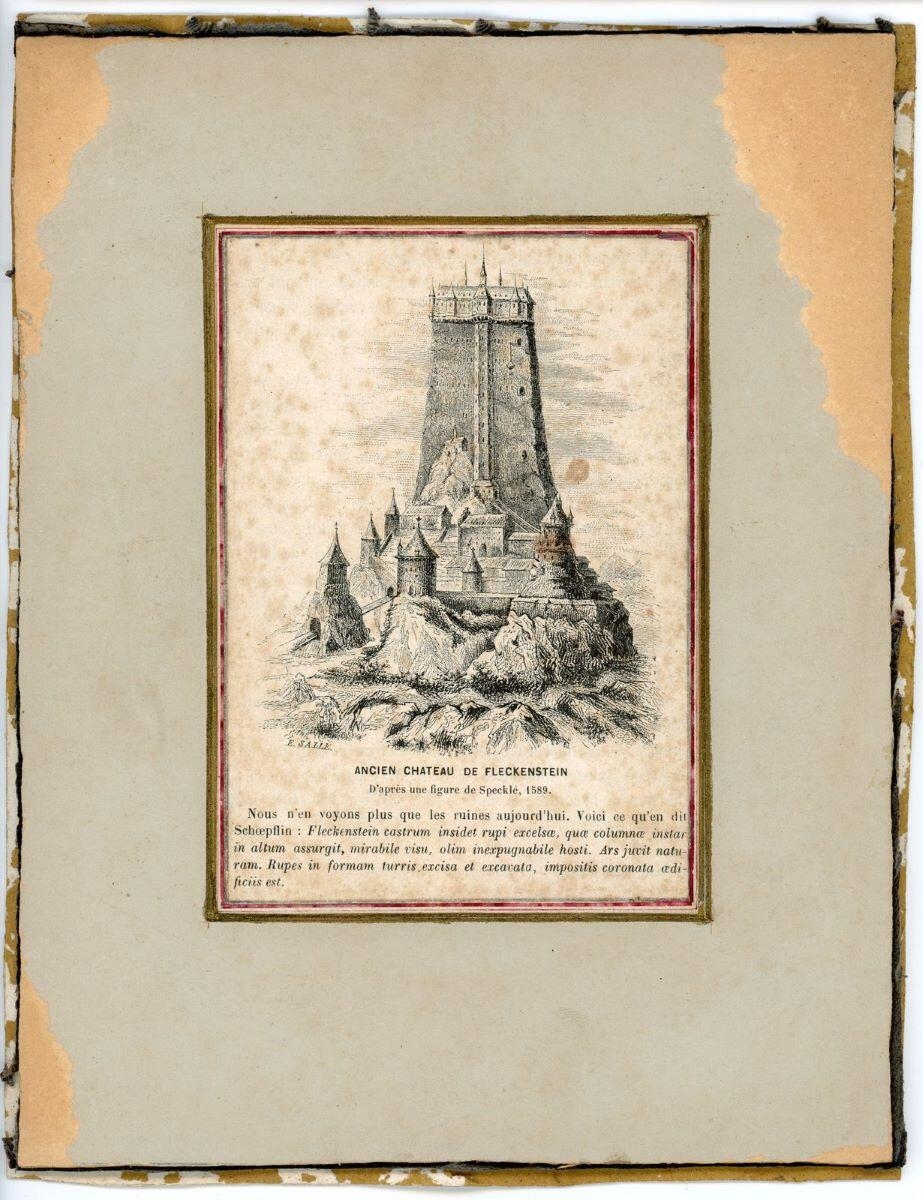 ANCIEN CHATEAU DE FLECKENSTEIN (titre inscrit)