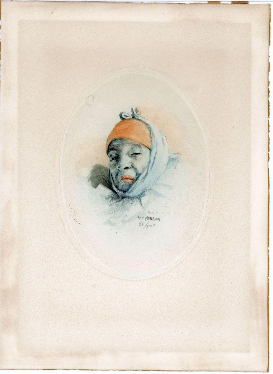 Clown blanc grimaçant (titre factice)