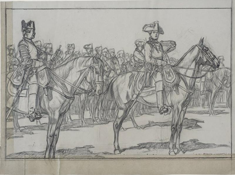 Seydlitz et les cuirassiers du grand Frédéric