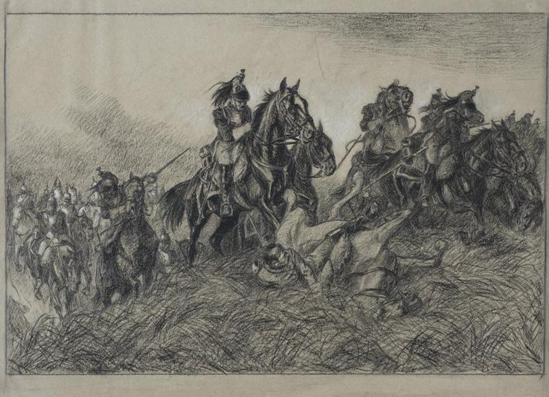 Les cuirassiers à Waterloo (18 juin 1815)