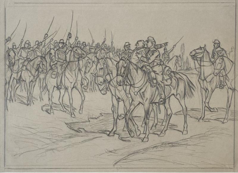 Le général Margueritte est blessé mortellement à la bataille de Sedan (1er septembre 1870)