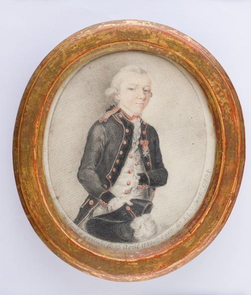 Portrait de Louis Luedovic Denis Pillichood, élève de l'Académie militaire de Colmar