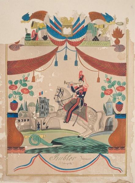 Rubler Ignace, trompette, 3ème régiment d'artillerie