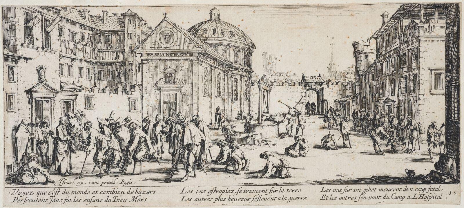 Les misères et les malheurs de la guerre, L'hôpital (15)