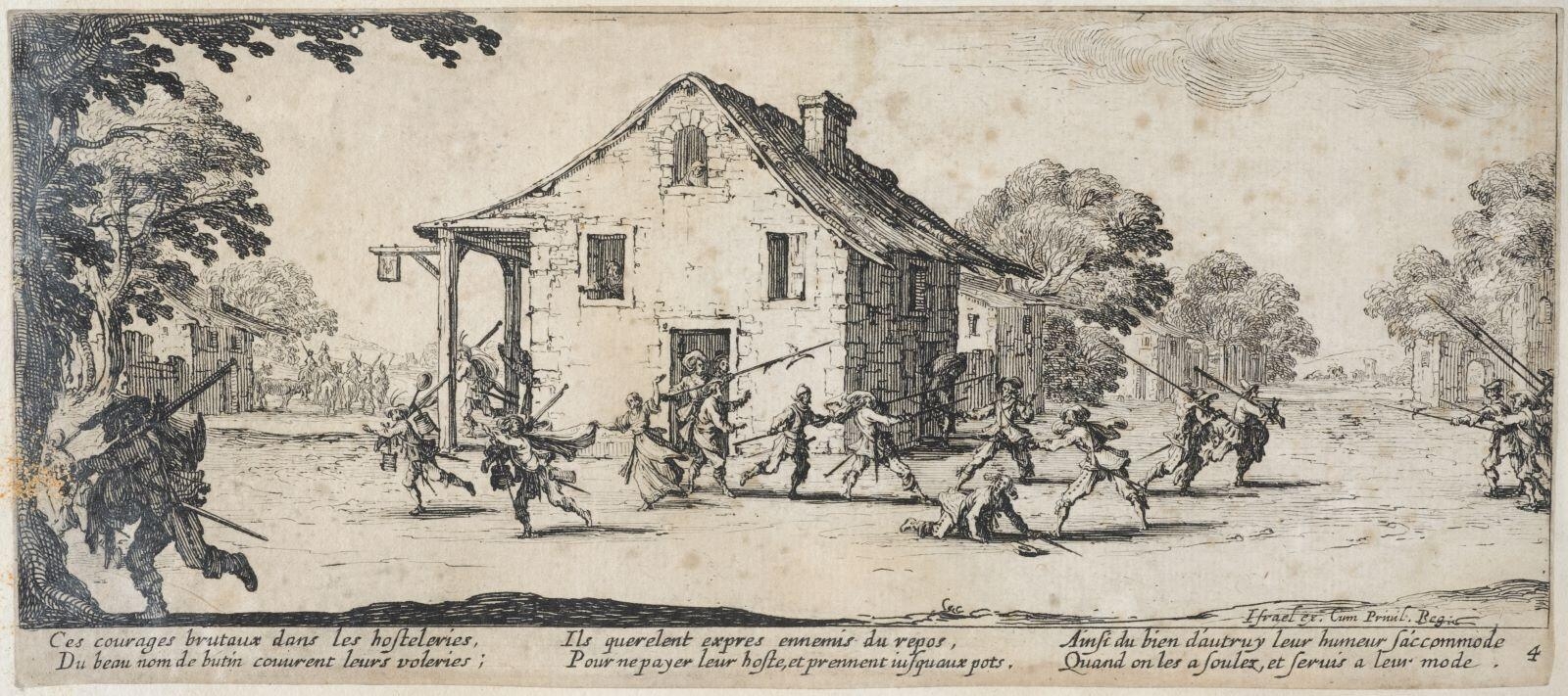 Les misères et les malheurs de la guerre, La maraude (4)