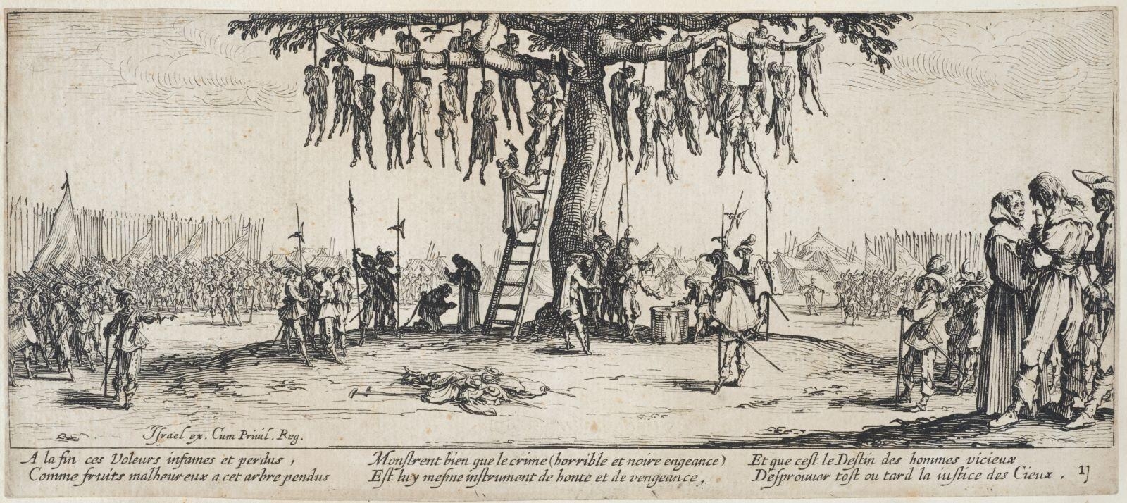 Les misères et les malheurs de la guerre, La pendaison (11)