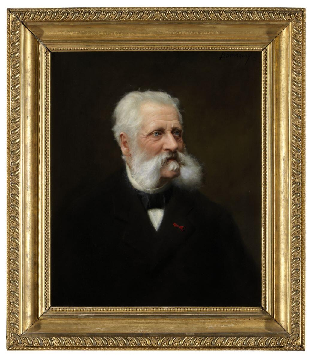 Portrait d'Edmond Fleischhauer (1812-1896)