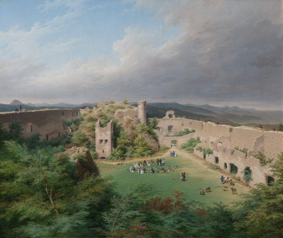 Vue du Haut-Landsbourg