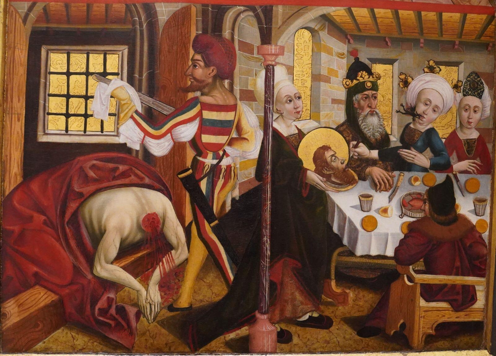 Retable de Saint Georges et des deux saints Jean