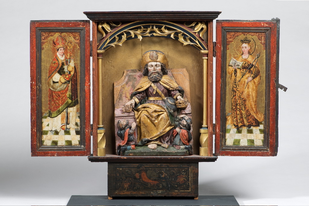 Triptyque avec Saint Nicolas et Sainte Apollonie