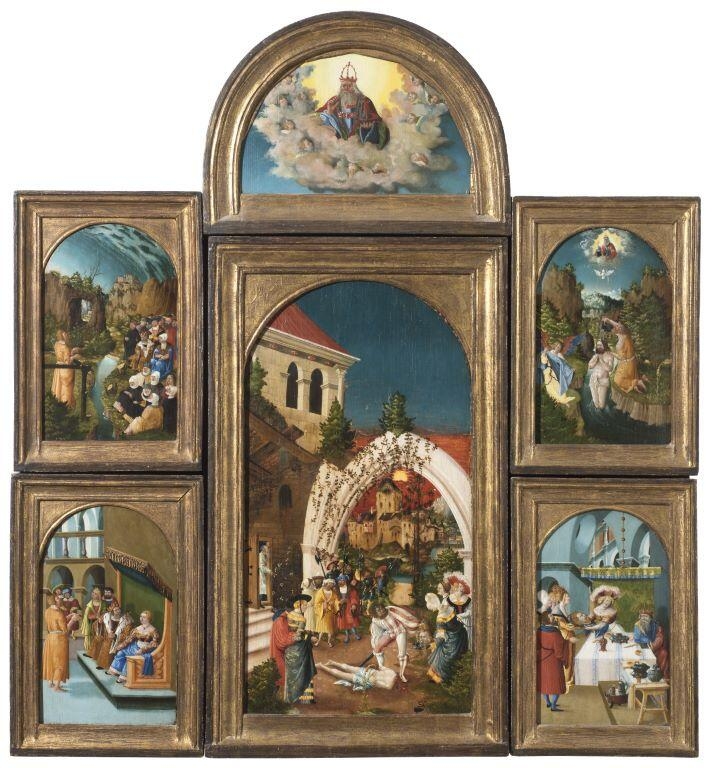 Retable de saint Jean-Baptiste