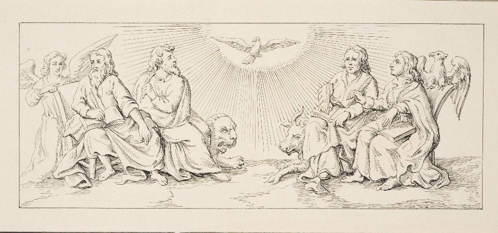 L'Esprit Saint et les quatre évangélistes