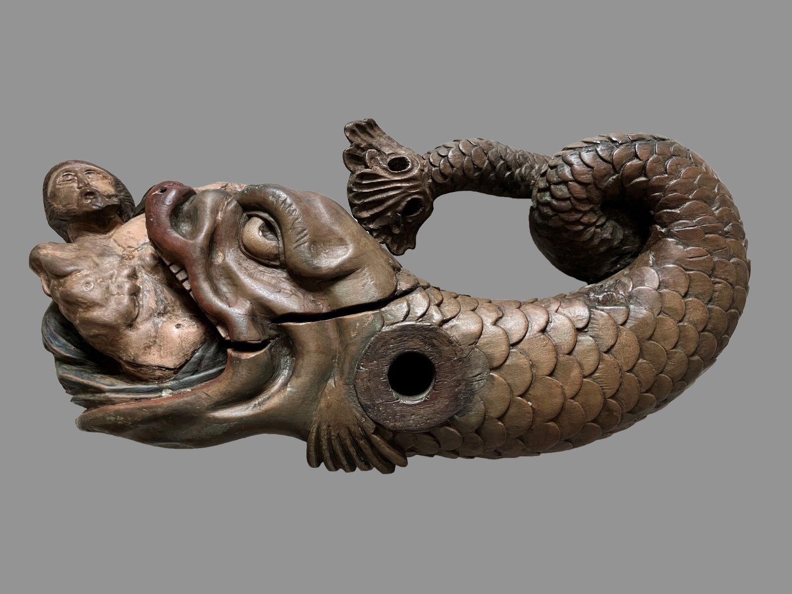 verrou de tonneau avec Jonas et la baleine