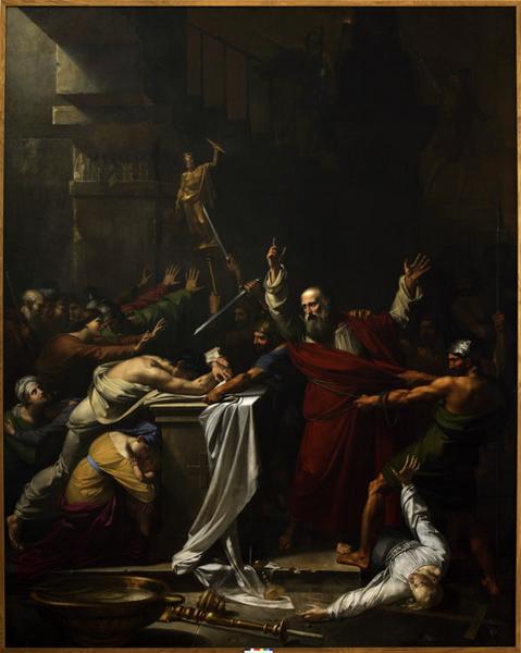 St Marc arraché de l'autel