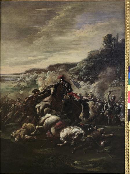 Une bataille - Combat de cavalerie