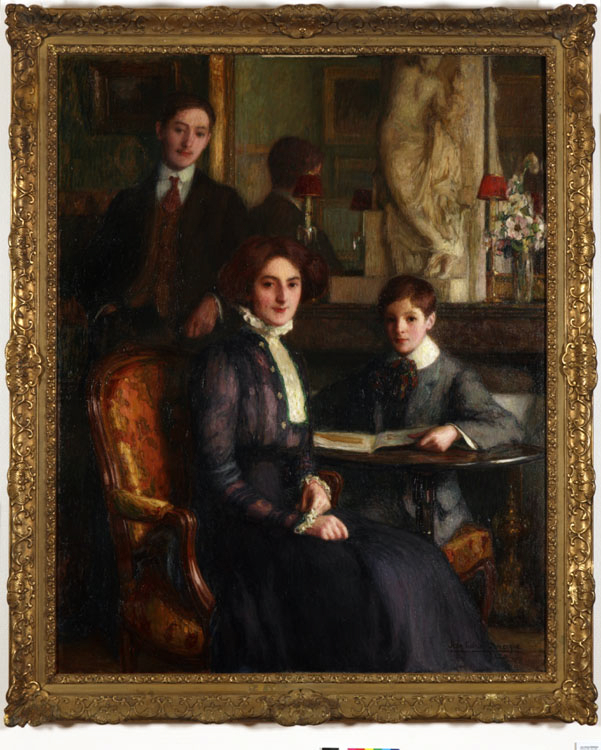 Intimité ou La famille du peintre