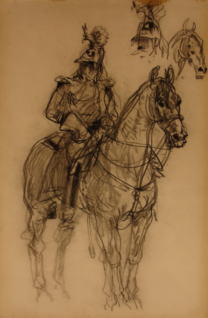 Cuirassier à cheval