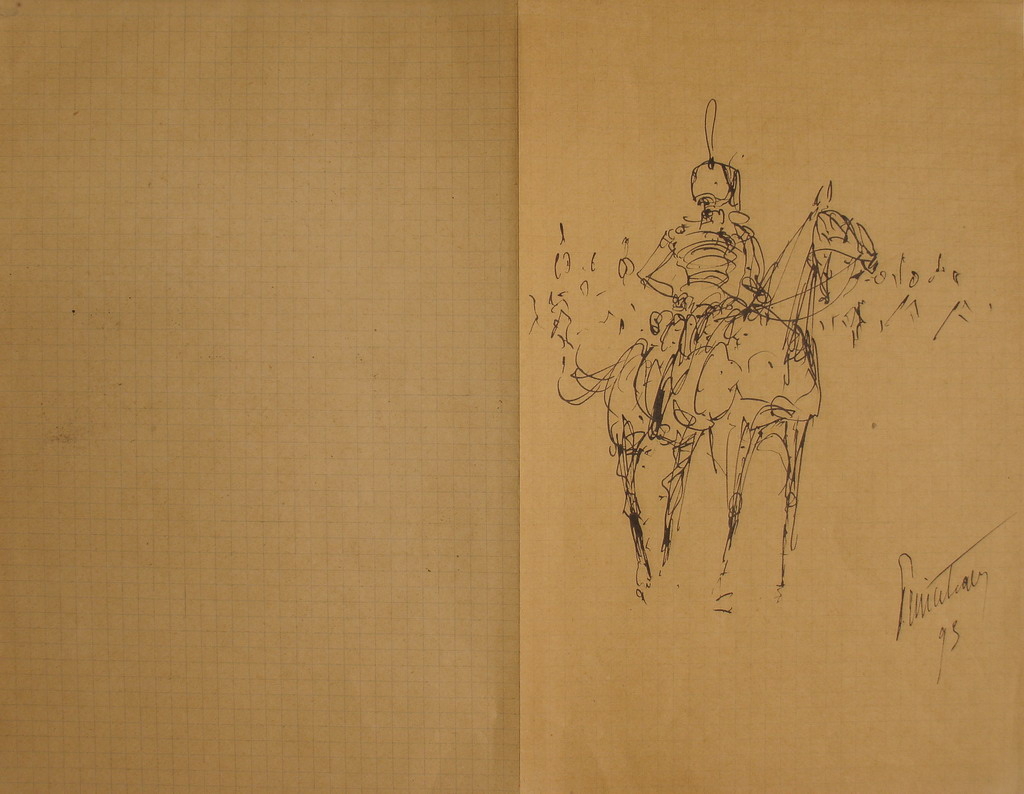 Militaire à cheval
