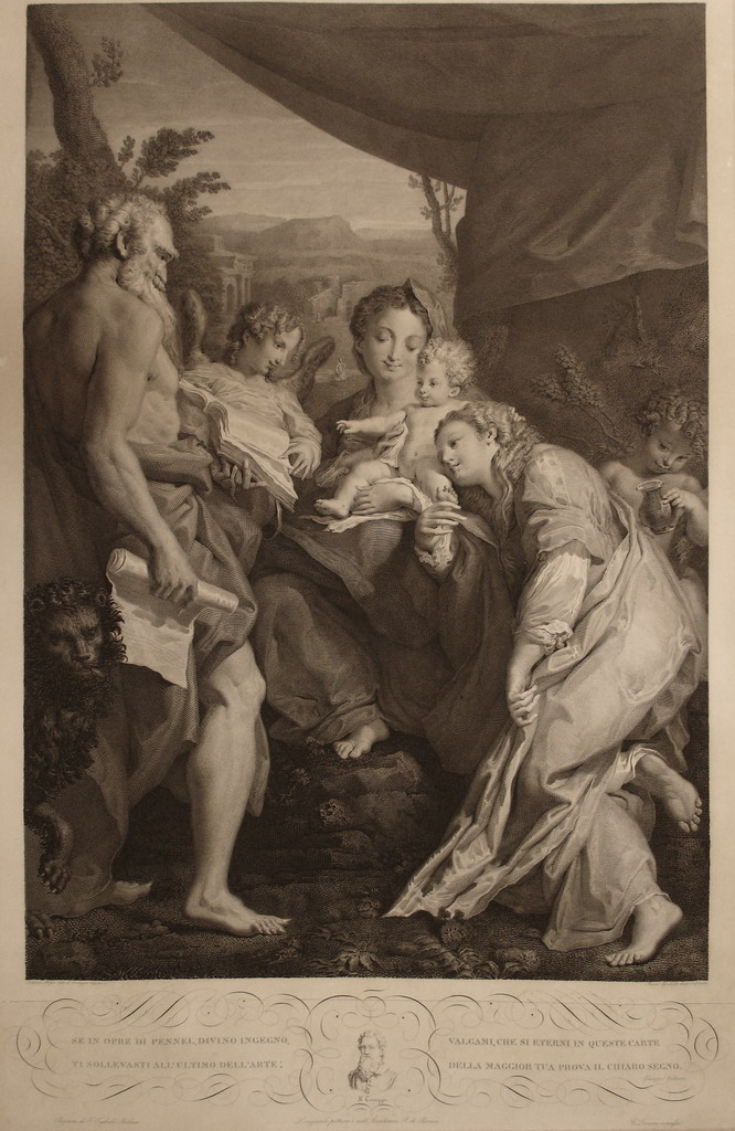 “Madone au St Jérôme”