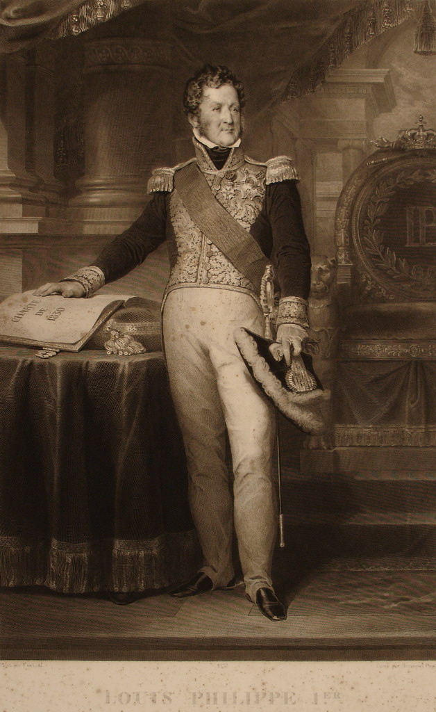 “Portrait de Louis Philippe” ou "Louis Philippe Ier, roi des Français, prête serment sur la Charte"