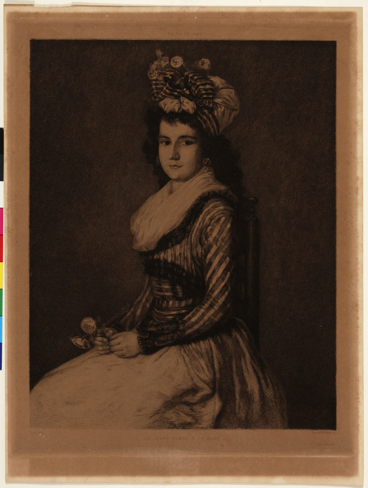 “La Jeune Femme à la Rose”