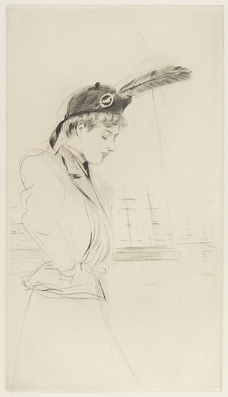 En rade de Spithead, mademoiselle de la Quérantonnais