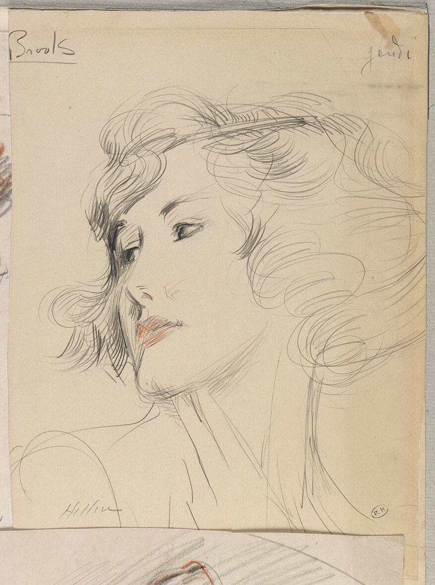 Étude de femme : mademoiselle Brooks