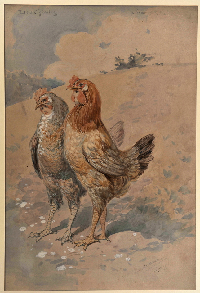 Deux poules