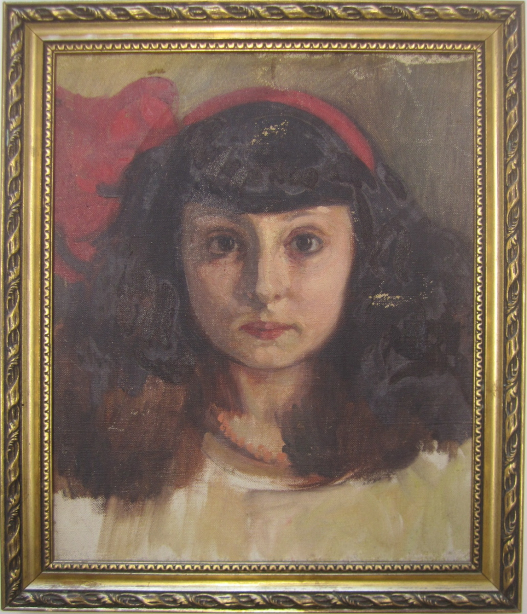 Odette Mante, enfant