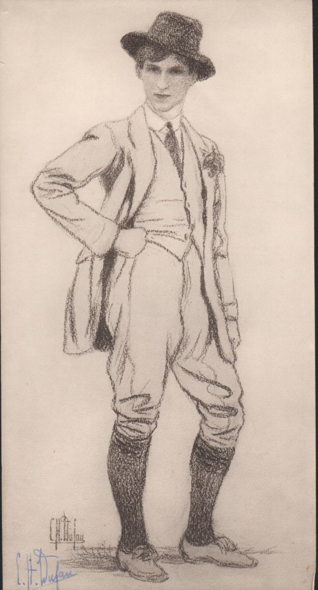 Maurice Rostand par Hélène Dufau