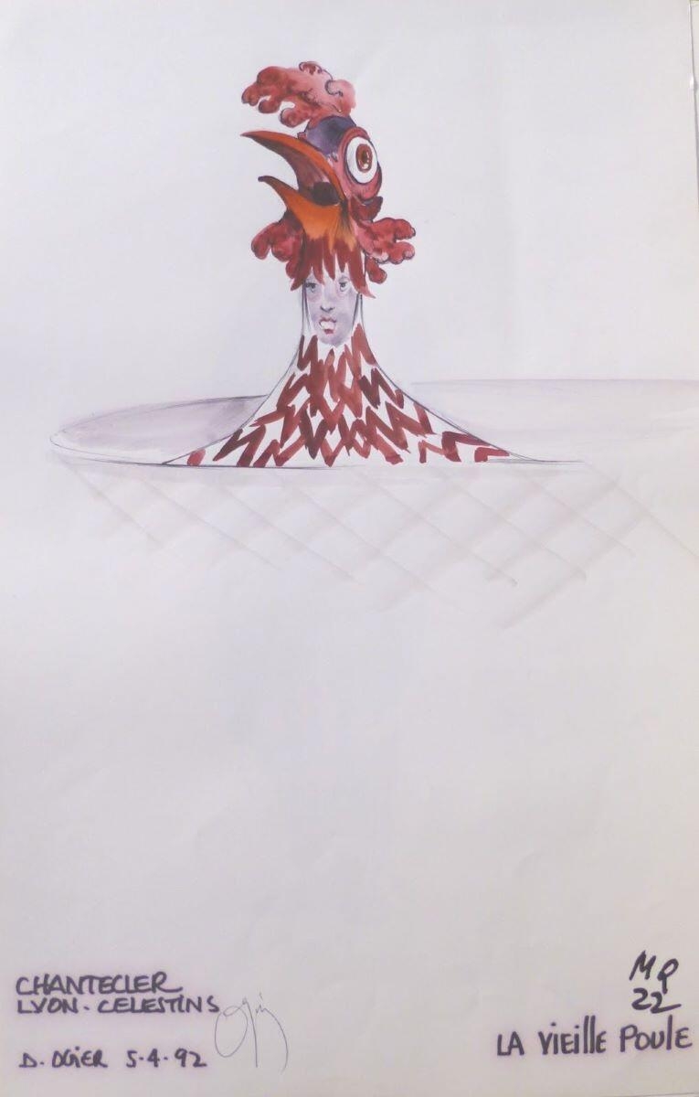 La vieille poule