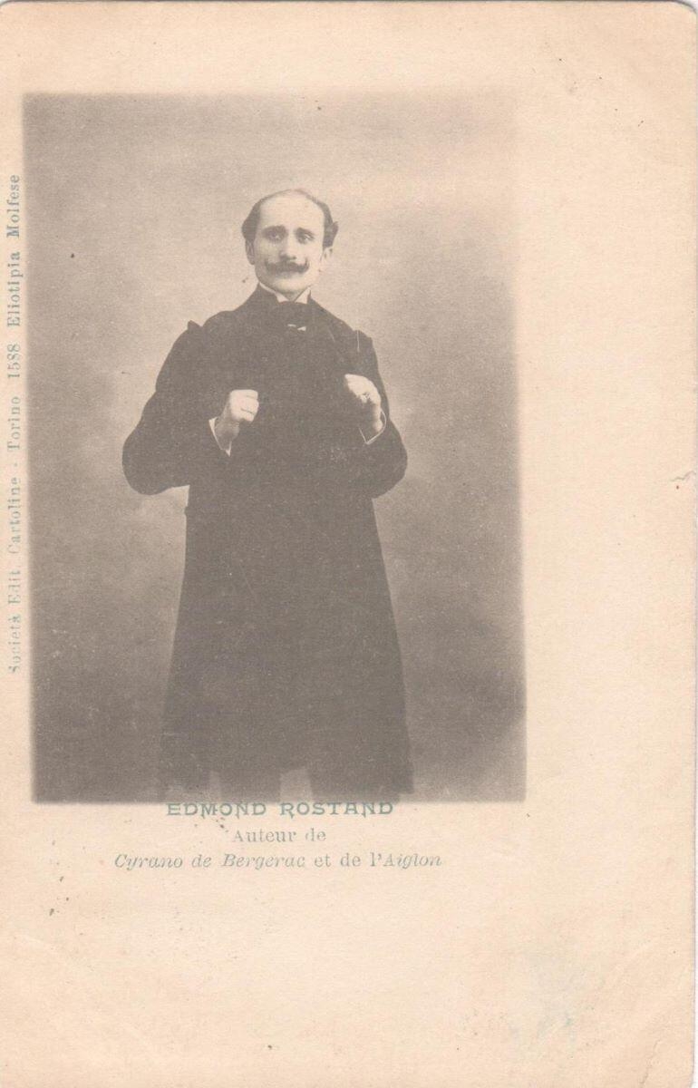 Edmond Rostand auteur de Cyrano de Bergerac et de L'Aiglon