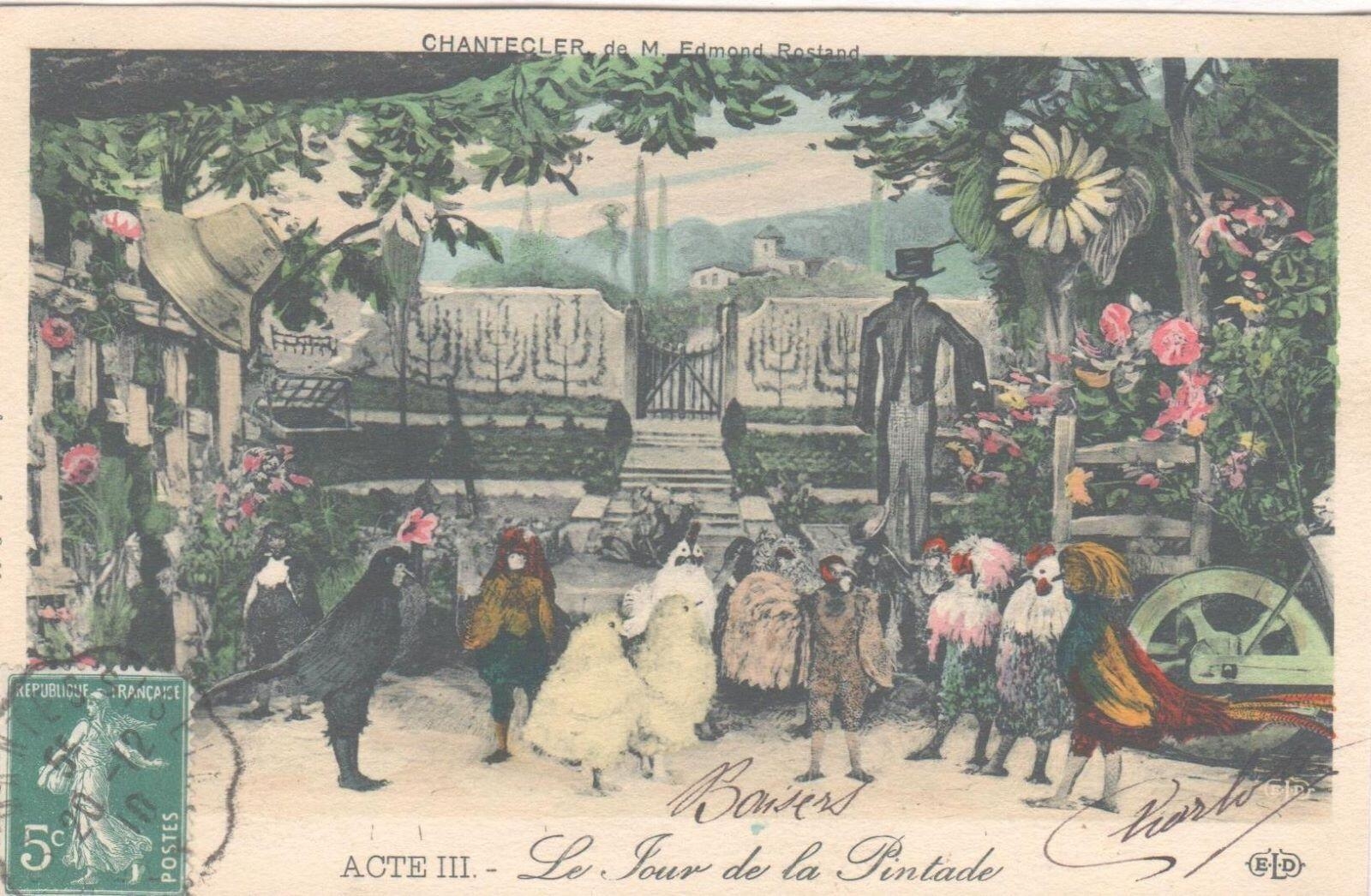 Chantecler de M. Edmond Rostand. Acte III : Le Jour de la Pintade