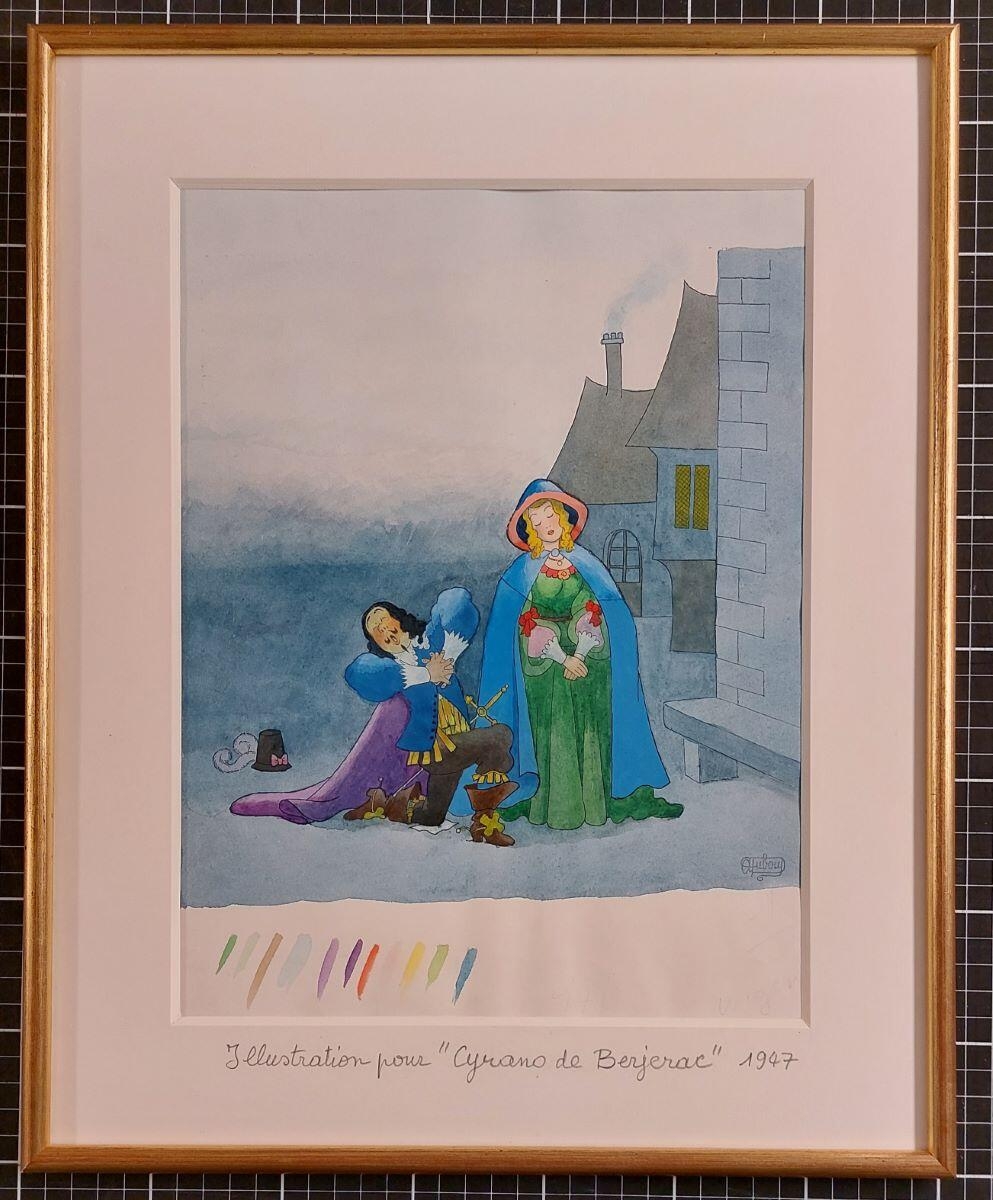 Illustration pour Cyrano de Bergerac : Je t'aime de Christian
