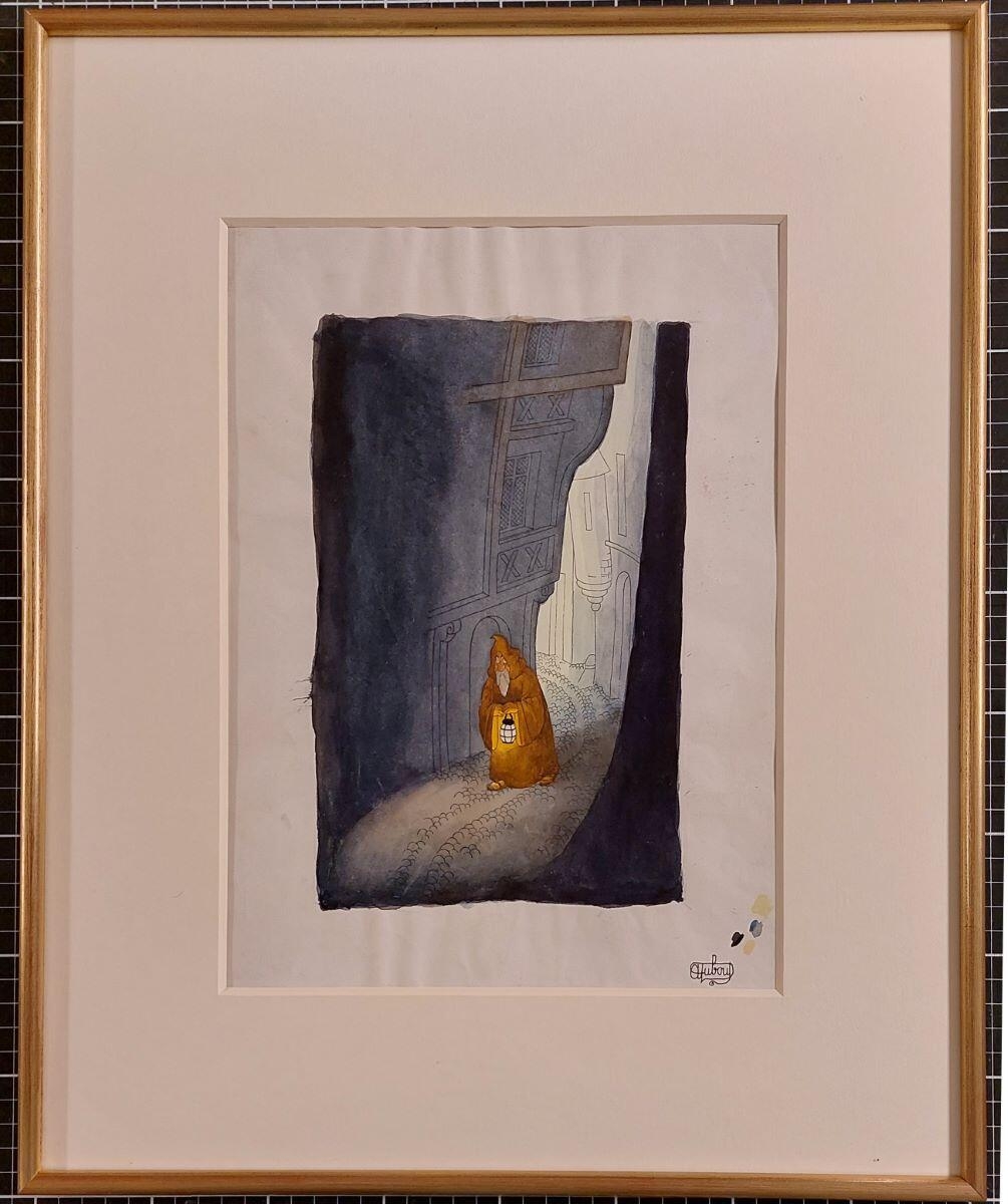 Illustration pour Cyrano de Bergerac : Le moine