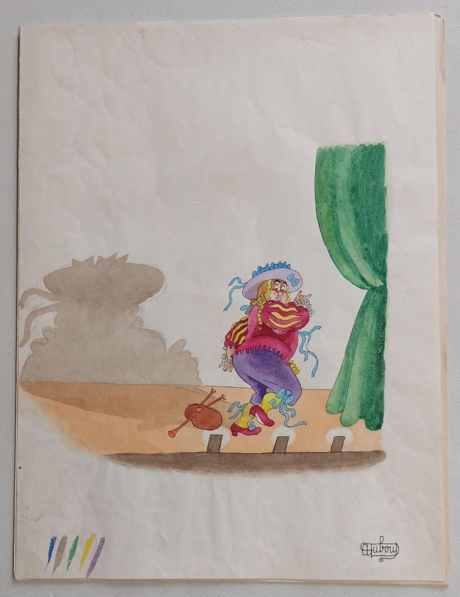 Illustration pour Cyrano de Bergerac : Montfleury