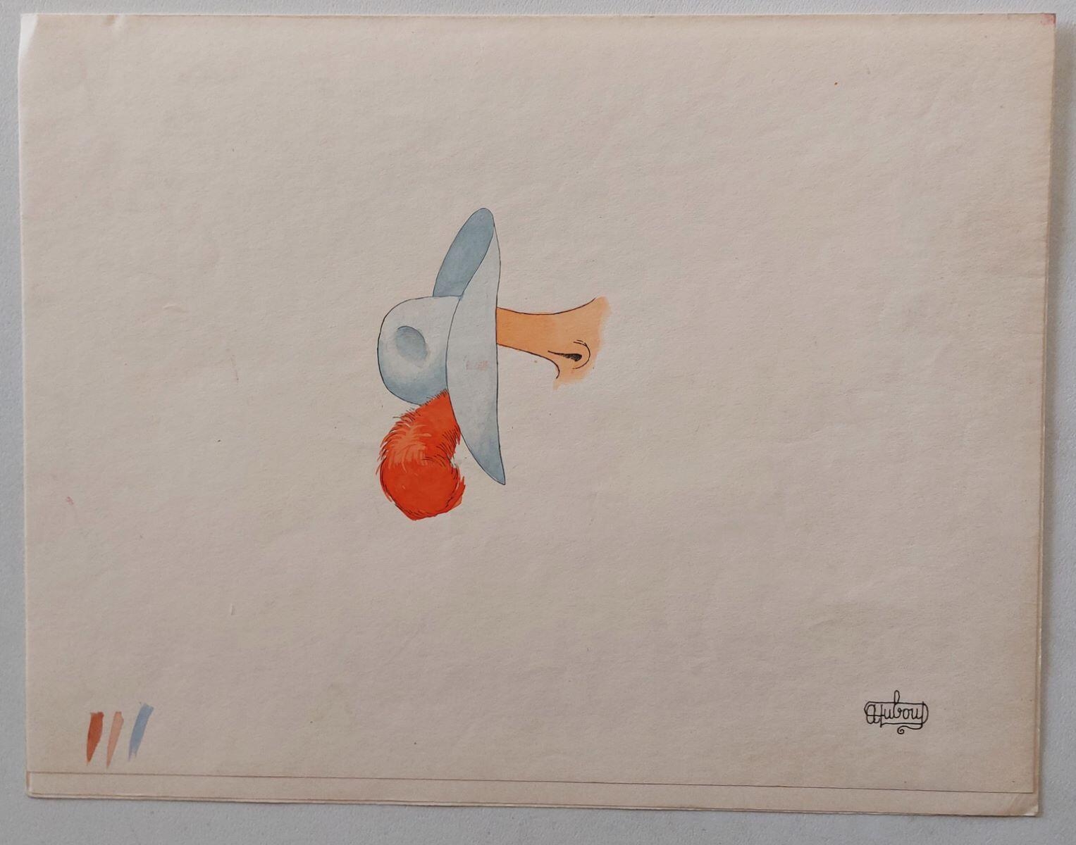 Illustration pour Cyrano de Bergerac : tirade des nez - le chapeau