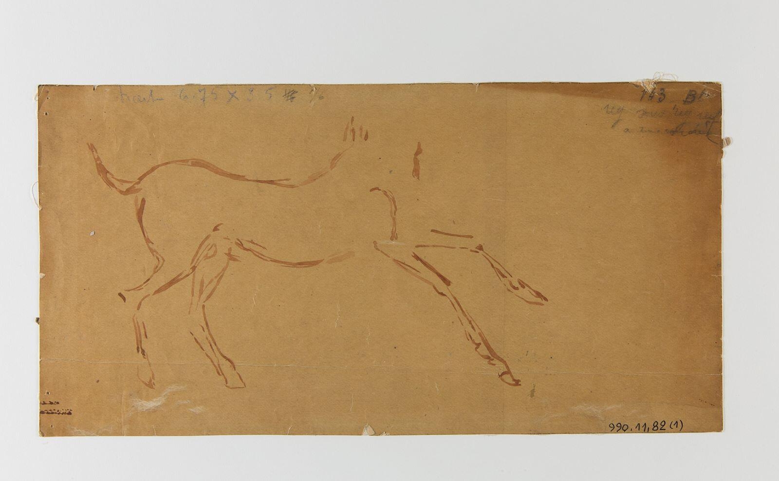 Cheval caracolant (titre factice)