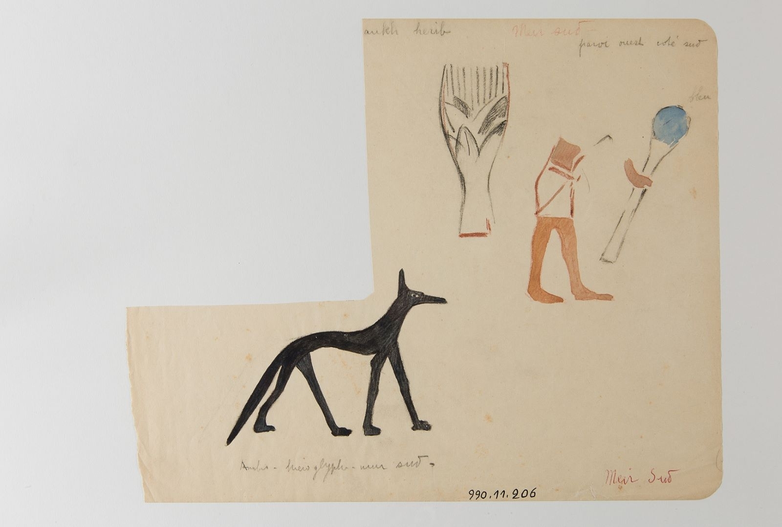 Hiéroglyphes de la tombe Pepy-Ankh-Hérib (titre factice)